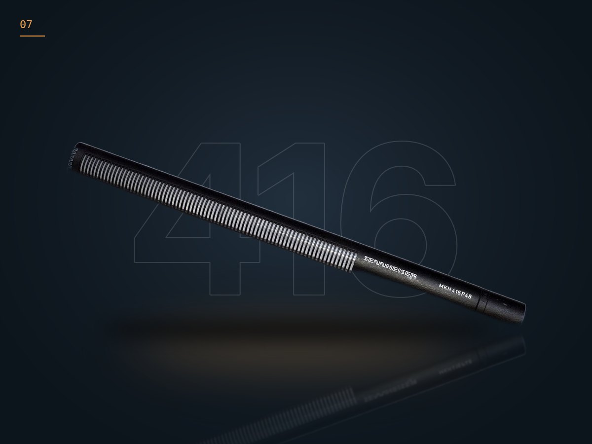 Sennheiser MKH 416 shotgun microphone