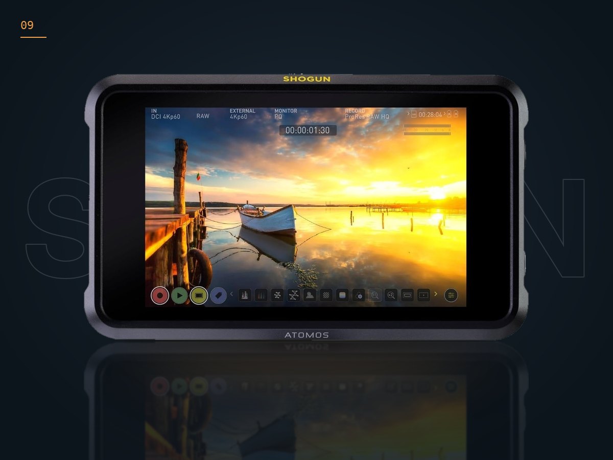Atomos Shogun 7 monitor-recorder